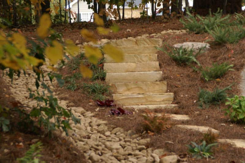 stairwell made from stone